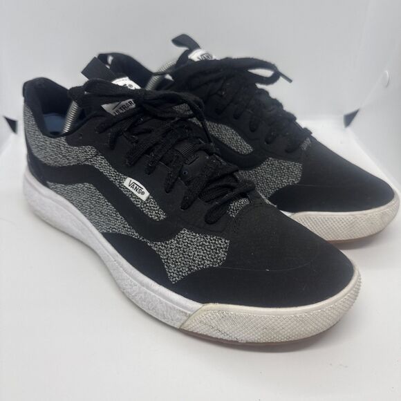 Vans Ultrarange Unisex Black White Gray Sneakers US Size Men’s 9 main image 5
